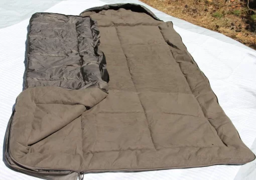 Спальний зимовий мішок до -20 ° Спальник зимовий широкий (85 * 205) з капюшоном, спальний мішок ковдра