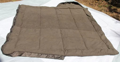 Спальний зимовий мішок до -20 ° Спальник зимовий широкий (85 * 205) з капюшоном, спальний мішок ковдра