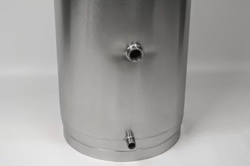 Титан з топкою, Водогрійна колонка