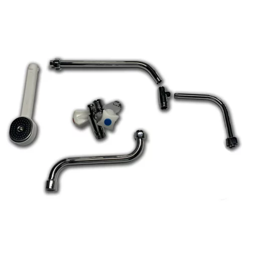 Титан Водогрійний + Набір кранів і душ, Водогрійна колонка