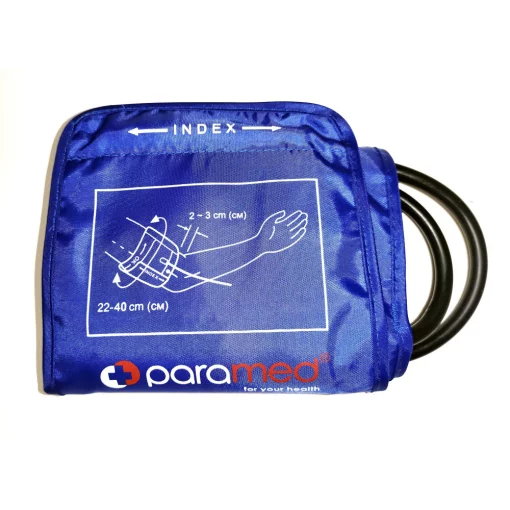Манжета Paramed універсальна для тонометрів Розмір 22-40 см (латекс, 2-х трубкова)