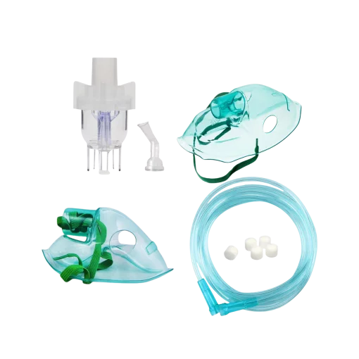 Універсальний інгаляційний набір з універсальним розпилювачем та аксесуарами