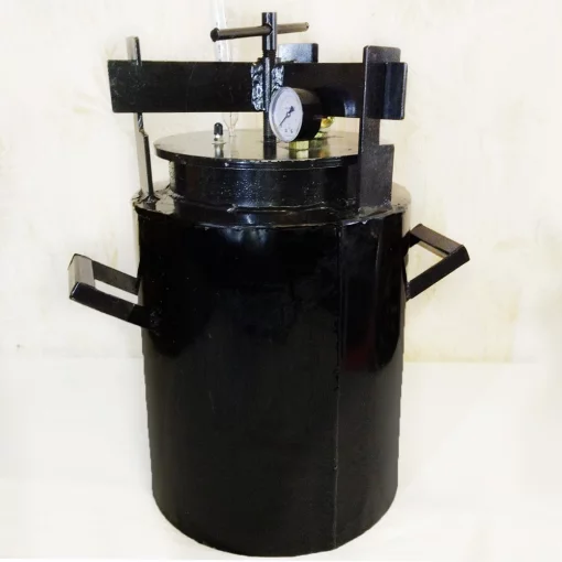 Автоклав Газовий TOP-33, Горловина 15,9 см (33 банок 0.5 л или 14 банок 1л), Вуглецева сталь