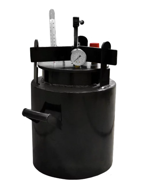 Автоклав Електро PRO-24Е, Горловина 21 см (24 банки 0.5л або 10 банок 1л) Гвинтовий Електричний з Регулятором