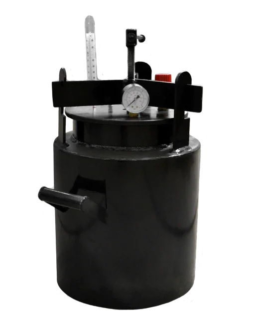 Автоклав Електро PRO-44Е, Горловина 21 см (44 банки 0.5л або 21 банок 1л) Гвинтовий Електричний з Регулятором