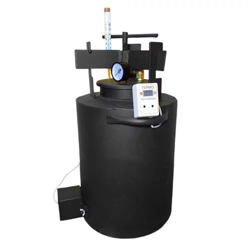 Автоклав Електро TOP-16Е, Горловина 15,9 см (16 банок 0.5л або 5 банок 1л) Гвинтовий Електричний, З Таймером