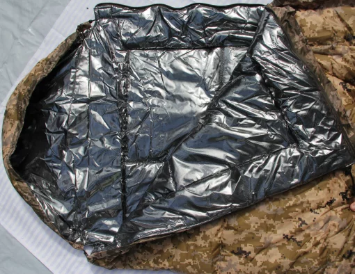 Спальний мішок (спальник) Термо Ковдра, зимовий мішок, Піксель до -40, з термо підкладкою Omni-Heat