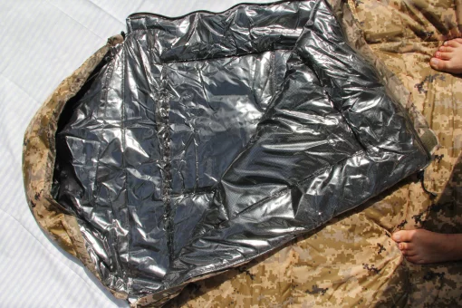 Спальний мішок (спальник) Термо Ковдра, зимовий мішок, Піксель до -40, з термо підкладкою Omni-Heat