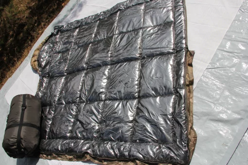 Спальний мішок (спальник) Термо Ковдра, зимовий мішок, Піксель до -40, з термо підкладкою Omni-Heat