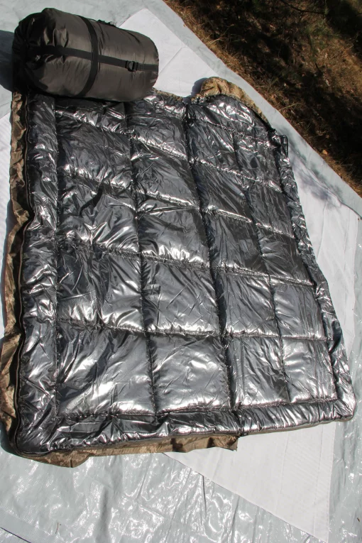 Спальний мішок (спальник) Термо Ковдра, зимовий мішок, Піксель до -40, з термо підкладкою Omni-Heat