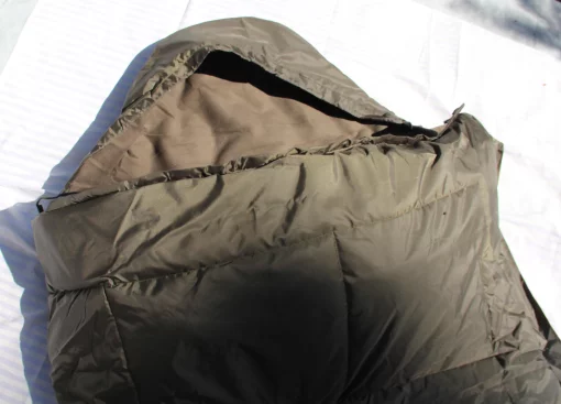 Мішок ковдра Ботал, ширина 100см, Олива. Спальний мішок на флісі для холодної погоди до -40°Зимовий метровий