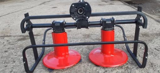 Косарка роторна КР-02М високі склянки під ВОМ (для мотоблоків з повітряним охолодженням)