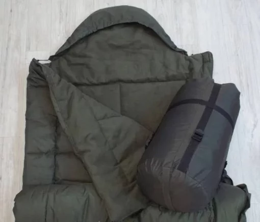 Спальний зимовий мішок до -20 ° Спальник зимовий широкий (85 * 205) з капюшоном, спальний мішок ковдра